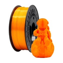 Filamento 3D PLA SILK - Diametro 1.75mm - Bobina 1kg - Color Naranja - 3D 269092