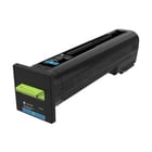 Toner Original Ciano para Lexmark CS820/CX820/CX825/CX860 - 72K20C0/72K20CE - Lexmark 72K20C0