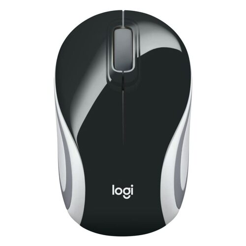 Logitech M187 Rato sem fios 1000dpi - 3 botões - Utilização ambidestra - Preto - Logitech 910-002731