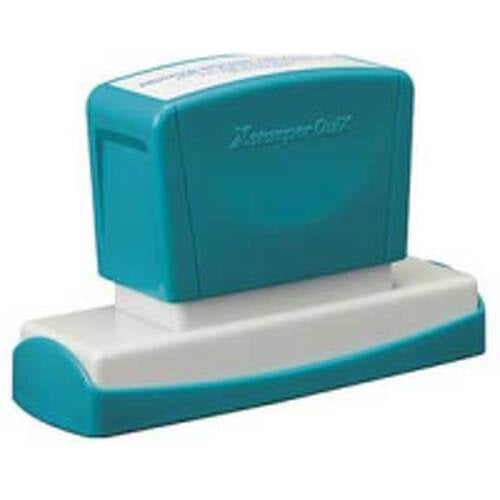 Carimbo 16x83mm Preto Xstamper Quix Q26B 1un - Xstamper XST-Q26B