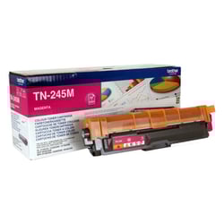 Toner Magenta. Duração estimada: 2.200 Pág. segundo ISO/IEC19798 - Brother TN245M