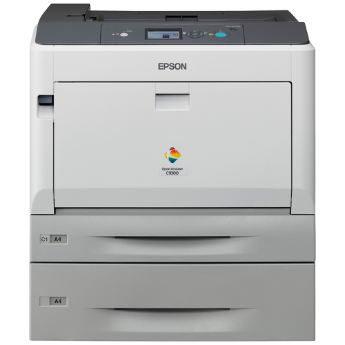 Epson AcuLaser C9300DTN, Laser, Cor, 1200 x 1200 DPI, A3, 30 ppm, Pronto para trabalhar em rede - Epson C11CB52011BT