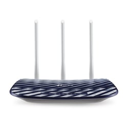 Router sem fios TP-Link AC750 Dual Band - 300MB em 2.4GHZ e 433MB em 5GHZ - 4P Ethernet - 2 Antenas fixas - TP-Link Archer C20