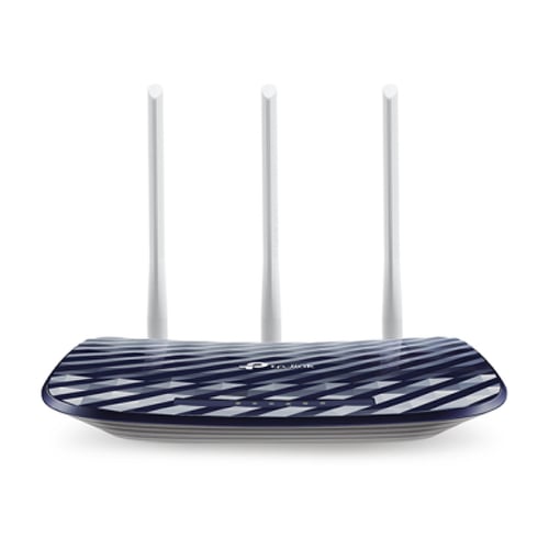 Router sem fios TP-Link AC750 Dual Band - 300MB em 2.4GHZ e 433MB em 5GHZ - 4P Ethernet - 2 Antenas fixas - TP-Link Archer C20