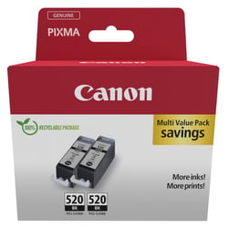 PGI-520BK Twin Pack - Canon 2932B019