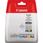 Pacote de 4 cartuchos de tinta originais Canon CLI571 - 0386C005 - Canon 0386C005