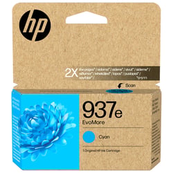 Tinteiro HP Tinta original 937e EvoMore Ciano - HP 4S6W6NE#LS1