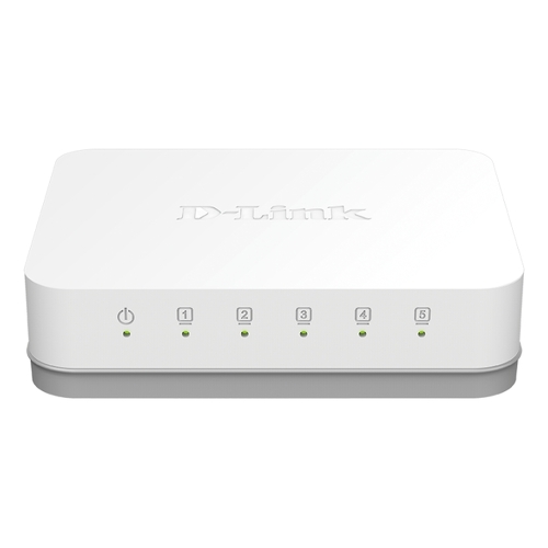 D-Link 5 portas Gigabit 10/100/1000 Mbps Switch - D-Link GO-SW-5G