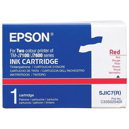 Epson Tinteiro SJIC7(R) para TM-J7100 (Vermelho) - Epson C33S020405