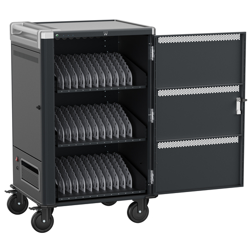 Carro de Carregamento Ewent Movel Carregamento 36 Notebooks Ou Tablets com Rodas e Fechadura - Ewent EW1701