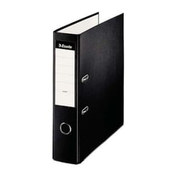 Arquivo de Alavanca Esselte - Formato A4 - Lombada 75mm - Capacidade para 500 folhas - Cor Preto - Esselte 42312