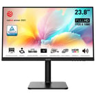 Monitor MSI Modern MD2412P 23,8\" FHD IPS 100Hz 1ms(MRPT)HDR 300nits EyesErgo,Eye-Q,HAS,HDMI,USB-C DP - MSI 9S6-3PA59H-060
