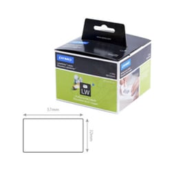 Etiquetas Multifuncionais Brancas Dymo 57mmx32mm 1Rolo (11354) - Dymo 12711354