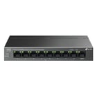 TP-LINK SWITCH 9-PORT 10/100 MBPS DESKTOP SWITCH WITH 8-PORT POE+ - TP-Link LS109P