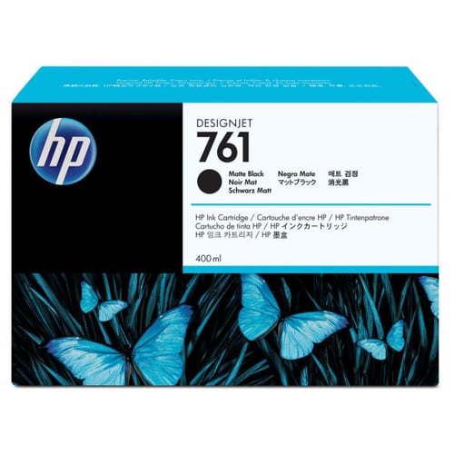 HP Tinteiro DesignJet 761 Preto Mate de 400 ml - CM991A