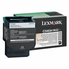 Lexmark C54x, X54x Black Return Programme Cartridge (1K) toner Original Preto - Lexmark 0C540A1KG
