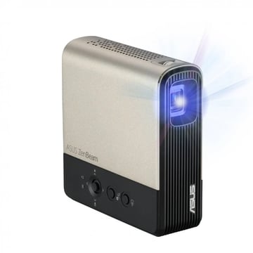 Mini projetor LED portátil Asus ZenBeam E2 WVGA ANSI DLP 300 lúmenes - Altifalantes de 5 W - WiFi, HDMI, USB - Até 240 minutos de autonomia - Inclui controlo remoto - Azul-marinho - Asus 260872