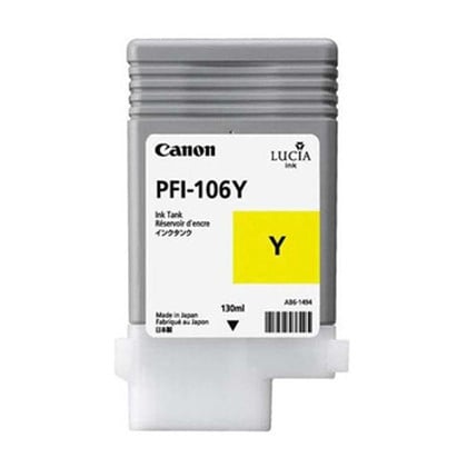 Canon PFI-106 Y tinteiro 1 unidade(s) Original Amarelo - Canon PFI106Y