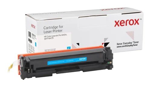 Cartucho de Toner Genérico Xerox Everyday HP W2031A Ciano - Substitui 415A - Xerox 006R04185