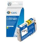 G&G Epson T0714/T0894 Amarelo Cartucho de Tinta Compatível, 11.4 ml - Tinteiro Compatível C13T07144012/C13T08944011