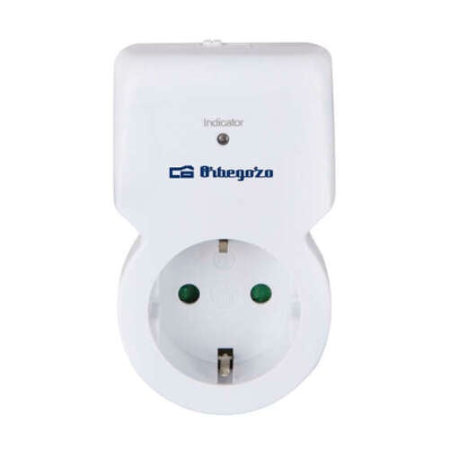 Orbegozo Pg 30 Enchufe Inalambrico con Mando a Distancia - Controla tus Dispositivos a Distancia - 4 Frecuencias Posibles - Alcance Maximo 30 Metros - Facil de Usar - Potencia Maxima 3600W - Orbegozo 248912