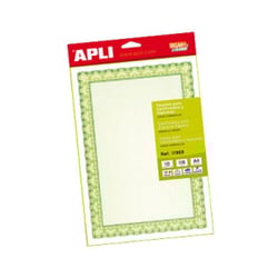 Papel Apli 11969 115gr A4 Certificado Verde Emb.10 - APLI 199Z29351