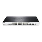 D-Link Semi-Managed Switch 24 portas Gigabit PoE + 4 SFP+ - D-Link DGS-1510-28XMP/E