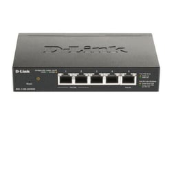 D-Link Smart Switch 5 Portas Gigabit 10/100/1000 Mbps - PoE - D-Link DGS-1100-05PDV2