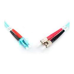 DIGITUS FIBRA OTICA MULTIMODO PATCH CORD, OM 3, LC / ST 1M - DIGITUS DK-2531-01/3