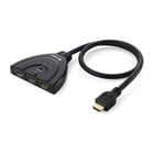 EQUIP SWITCH HDMI 3 PORTAS/SUPORTE PARA 1080P - Equip 332703