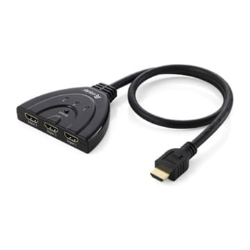 EQUIP SWITCH HDMI 3 PORTAS/SUPORTE PARA 1080P - Equip 332703