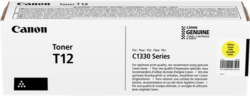 Canon T12 Amarillo Cartucho de Toner Original - 5095C006 - Canon 5095C006