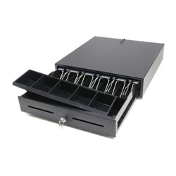 POS GAVETA POS DINHEIRO METALICA D1 41x42x10 PRETA - DBX OEM POSGAVPRETA