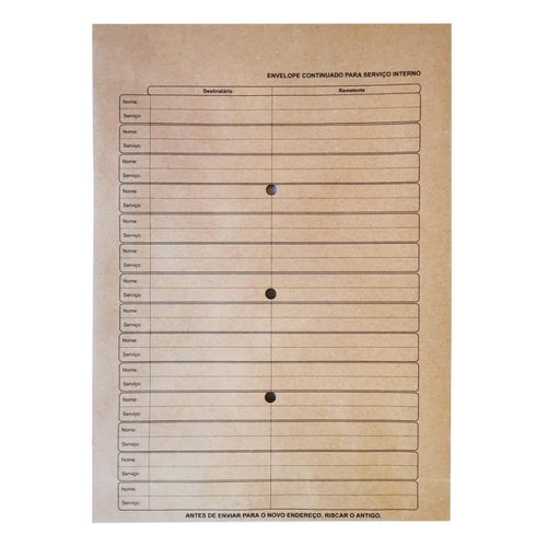 Envelopes Saco Correio Interno 250x350x60mm B4 Kraft 250un - Neutral 1611048