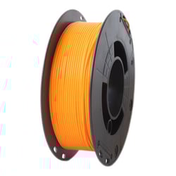 Filamento PLA 3D - Diâmetro 1,75mm - Carretel 1kg - Cor Laranja
