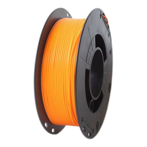 Filamento PLA 3D - Diâmetro 1,75mm - Carretel 1kg - Cor Laranja