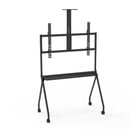 NAPOFIX SUPORTE CHAO MOVEL HORIZONTAL 60">86" PRETO VWA1166B - Napofix VWA1166B