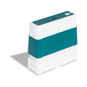 Suporte de carimbos verde. 6 carimbos de 10 x 60 mm - Brother PR1060G6P