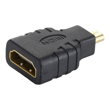 Equipar adaptador micro HDMI macho para fêmea HDMI - conectores dourados - Equip EQ118915