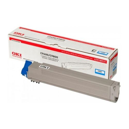 Toner C9600/9650/C9800/C9850 Azul - Oki 42918915