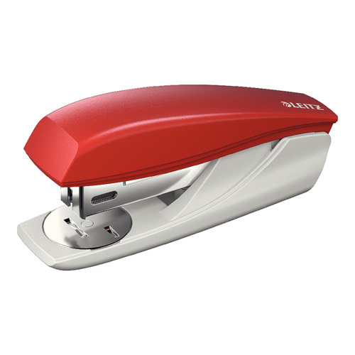 Agrafador 24/6 25 Folhas Leitz 5501 Vermelho - Leitz 5051015
