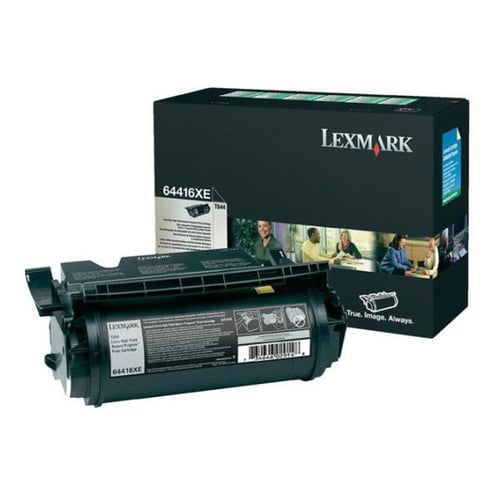 Lexmark T64x Extra High Yield Return Programme Cartridge toner Original Preto - Lexmark 64416XE