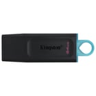 KINGSTON Pen Drive 64GB DataTraveler Exodia M USB 3.2 (Black + Teal) Pack 2 un - Kingston DTXM/64GB-2P