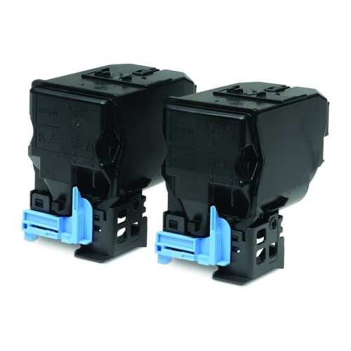 EPSON TONER PRETO PACK DUPLO C3900 - Epson C13S050594