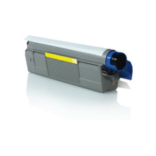 Cartucho de Toner Genérico OKI C610 Amarelo - Substitui 44315305 - Oki OKT-C610YL