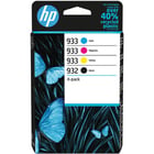 Pack Tinteiros 932/933 4 Cores 6ZC71A 8.5ml/4ml - 6ZC71A