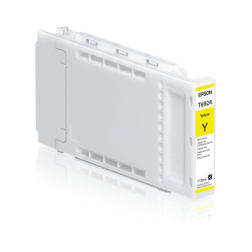Tinteiro EPSON T6924 Amarelo UltraChrome XD 110ml - SureColor SC-T3000/5000/7000 - Epson C13T69240N