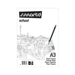 Papel Vegetal A3 38g Esquiço Bloco 50Fls - SmartD 1845631