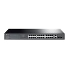 TP-LINK SWITCH 28-PORT GIGABIT EASY SMART W/ 24-PORT POE+ - TP-Link TL-SG1428PE