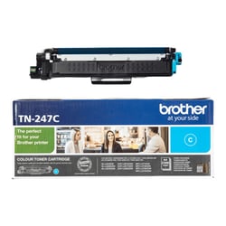 Toner Cião Duração estimada: 2.300 Pág. segundo ISO/IEC 19798 - Brother TN247C